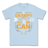 Dusty Blue Mens Grampy Funny Handyman Fix It Fathers Day Gift Classic Tee - longCreatives