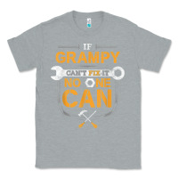 Heather Grey Mens Grampy Funny Handyman Fix It Fathers Day Gift Classic Tee - longCreatives