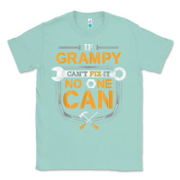 Seafoam Mens Grampy Funny Handyman Fix It Fathers Day Gift Classic Tee - longCreatives