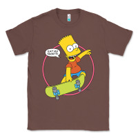 Chestnut The Simpsons Bart Simpson Eat My Shorts Classic Tee - longCreatives