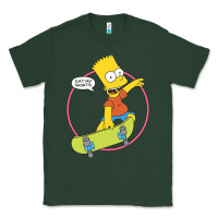 Sports Green The Simpsons Bart Simpson Eat My Shorts Classic Tee - longCreatives