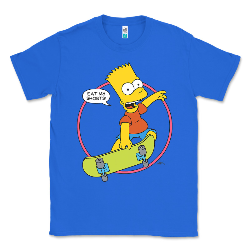 The Simpsons Bart Simpson Eat My Shorts Classic Tee by longCreatives | Teevron