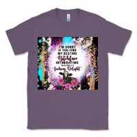 Lavender i'm sorry if you find my resting bitchface intimid Classic Tee - TumblerDesignByShophia