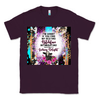 Plum i'm sorry if you find my resting bitchface intimid Classic Tee - TumblerDesignByShophia