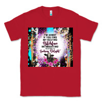 Red i'm sorry if you find my resting bitchface intimid Classic Tee - TumblerDesignByShophia