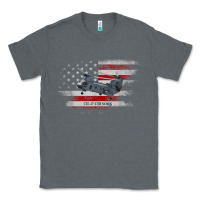 Charcoal Heather CH-47 Chinook Helicopter USA Flag Helicopter Pilot Gifts Classic Tee - longCreatives