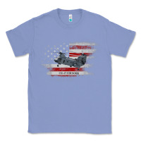Colony Blue CH-47 Chinook Helicopter USA Flag Helicopter Pilot Gifts Classic Tee - longCreatives