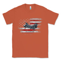 Copper CH-47 Chinook Helicopter USA Flag Helicopter Pilot Gifts Classic Tee - longCreatives