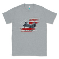 Heather Grey CH-47 Chinook Helicopter USA Flag Helicopter Pilot Gifts Classic Tee - longCreatives