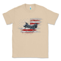 Mushroom CH-47 Chinook Helicopter USA Flag Helicopter Pilot Gifts Classic Tee - longCreatives