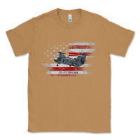 Toasted Coconut CH-47 Chinook Helicopter USA Flag Helicopter Pilot Gifts Classic Tee - longCreatives