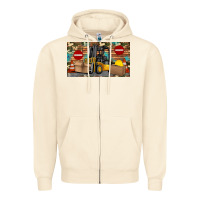 Sandshell forklift sippy Zipper Hoodie - Artiststas