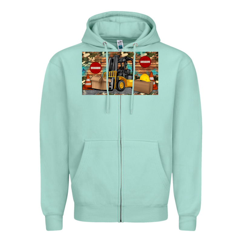 Forklift Sippy Zipper Hoodie by Artiststas | Teevron