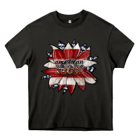 Asphalt american mom Heavy Core Tee - JahusDesignShop