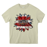 Mossy american mom Heavy Core Tee - JahusDesignShop