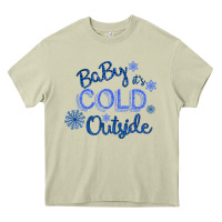 Mossy Baby It s Cold Outside Heavy Core Tee - Bettercallsaul