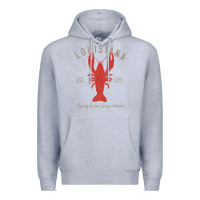 Heather Grey Louisiana Crawfish T Laissez le bon temps rouler Premium Hoodie - longCreatives