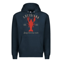 Navy Louisiana Crawfish T Laissez le bon temps rouler Premium Hoodie - longCreatives