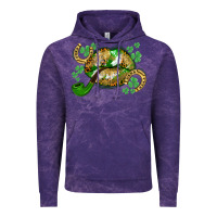 Cloud Purple St. Patrick's Day lips Vintage Hoodie - CowGirlArtShop