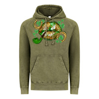 Vintage Olive St. Patrick's Day lips Vintage Hoodie - CowGirlArtShop