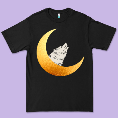 Howling Wolf Premium Tee Designed By Bettercallsaul
