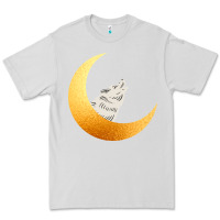 Dove Grey Howling Wolf Premium Tee - Bettercallsaul