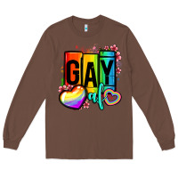 Chestnut gay af Long Sleeve Tee - OliviaCreatesArt