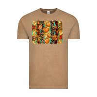 Vintage Coffee fall brushstroke Vintage Tee - CowGirlArtShop
