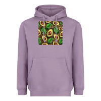 Lavender avocados with wood and leopard background mug  coaster Heavyweight Hoodie - BarkalooDesign