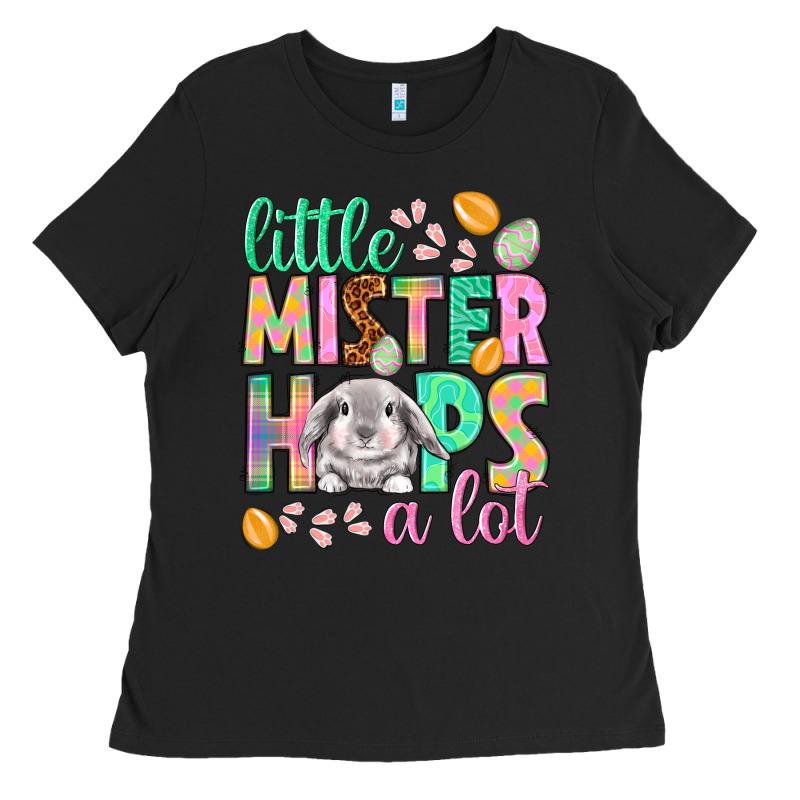 Little Mister Hops A Lot Ladies Tee by NancyCooperArtShop | Teevron