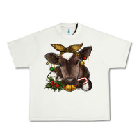 Pistachio christmas baby cow Urban Heavy Tee - RanaPortraitStore