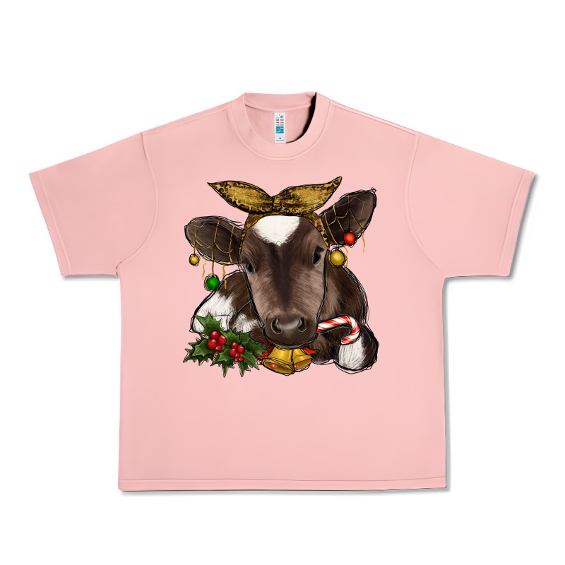 Christmas Baby Cow Urban Heavy Tee by RanaPortraitStore | Teevron
