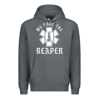 Rock Emt, Ems And Paramedic We Race the Reaper Premium Hoodie - longCreatives