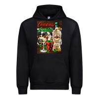 Black christmas cocktail martini  air freshener Urban Hoodie - AdoDesignShop