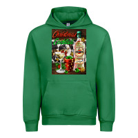 Emerald christmas cocktail martini  air freshener Urban Hoodie - AdoDesignShop