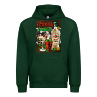 Forest Green christmas cocktail martini  air freshener Urban Hoodie - AdoDesignShop