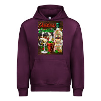 Mauve Wine christmas cocktail martini  air freshener Urban Hoodie - AdoDesignShop