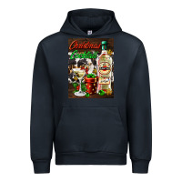 Navy christmas cocktail martini  air freshener Urban Hoodie - AdoDesignShop