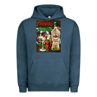 Pigment Midnight Navy christmas cocktail martini  air freshener Urban Hoodie - AdoDesignShop
