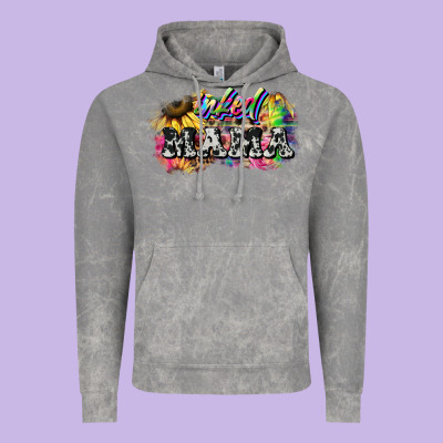 Inked Mama Mother's Day Vintage Hoodie Designed By Howdyjamesfarm