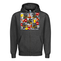 Charcoal Heather forklift tumbler Zipper Hoodie - Artiststas