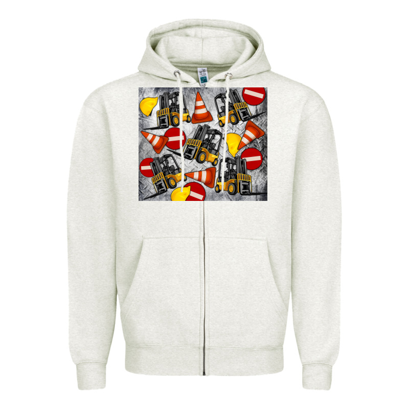Forklift Tumbler Zipper Hoodie by Artiststas | Teevron