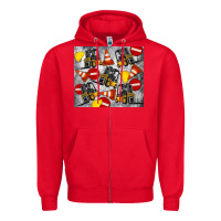 Red forklift tumbler Zipper Hoodie - Artiststas