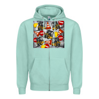 Seafoam forklift tumbler Zipper Hoodie - Artiststas