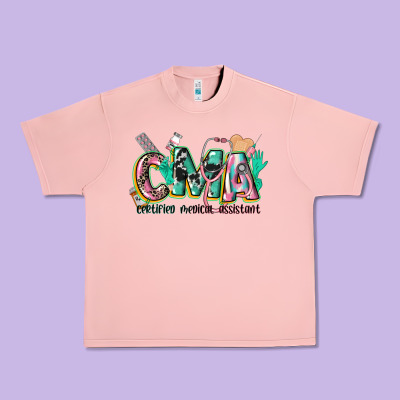Certified Medical Assistant Urban Heavy Tee Designed By Cowgirlartshop