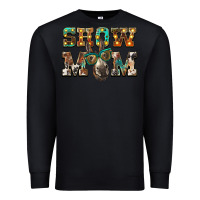 Black show mom donkey Premium Sweatshirt - BarkalooDesign