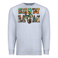 Heather Grey show mom donkey Premium Sweatshirt - BarkalooDesign