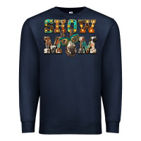 Navy show mom donkey Premium Sweatshirt - BarkalooDesign