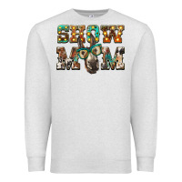 Oatmeal Heather show mom donkey Premium Sweatshirt - BarkalooDesign