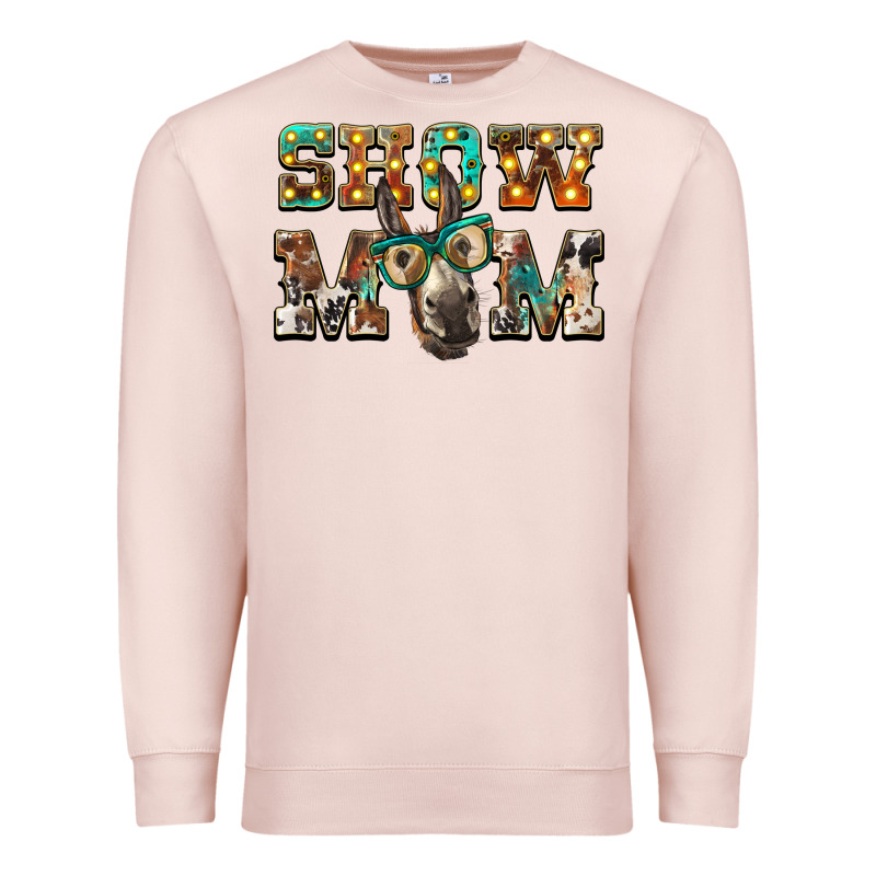 Show Mom Donkey Premium Sweatshirt by BarkalooDesign | Teevron